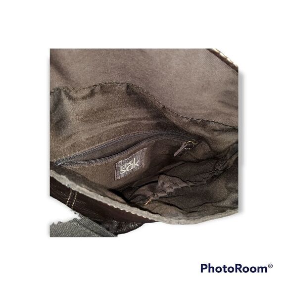 The SAK Deena Flap Crossbody Leather  Adjustable Strap - Picture 7 of 7